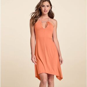 Orange Cocktail Dress VENUS Med New
